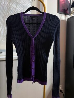 Pink Tartan Pima Cotton Sweater